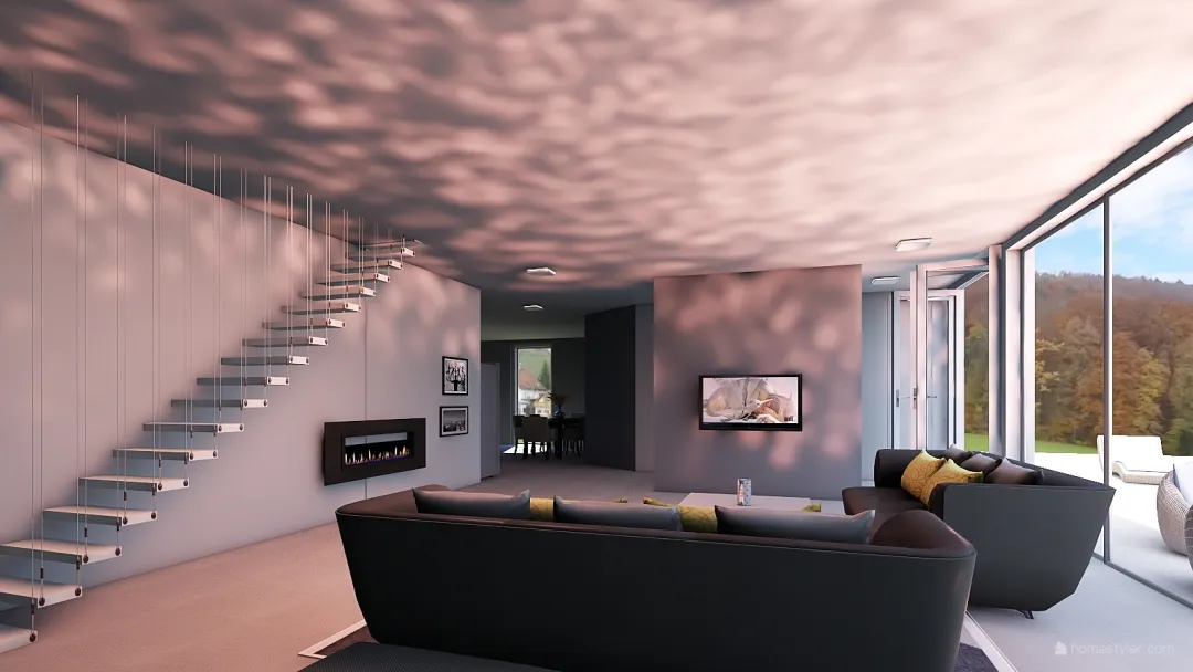 Dream House v.1 3d design renderings