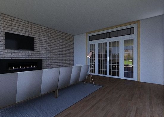 Laur and Ad's living room Design Rendering