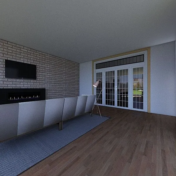 Laur and Ad's living room 3d design renderings