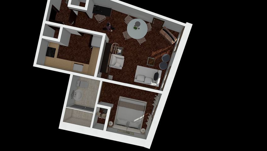 Apartment 4 - revised 3d design picture 51.69