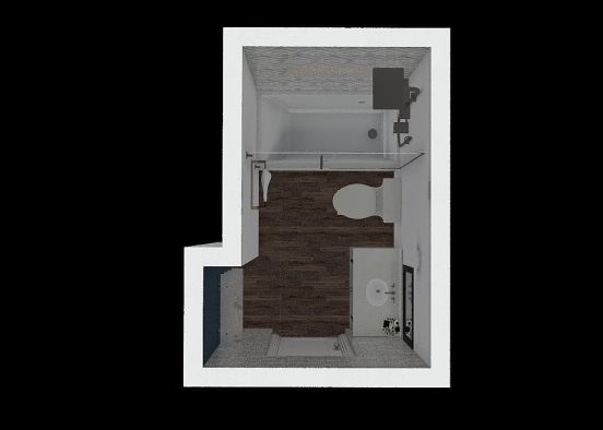 Bathroom Remodel Design Rendering
