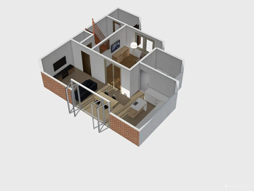 June 2019 - Ground Floor v4 3d design renderings
