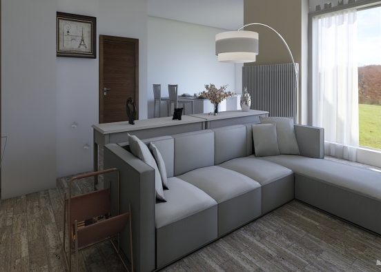 Il soggiorno  Design Rendering