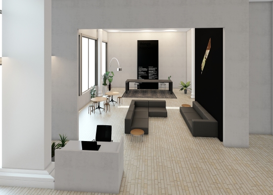 Downtown - Lobby (moved furniture) Design Rendering