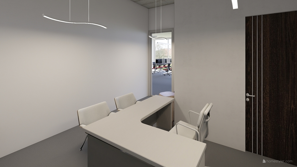 ECO Office v2 3d design renderings