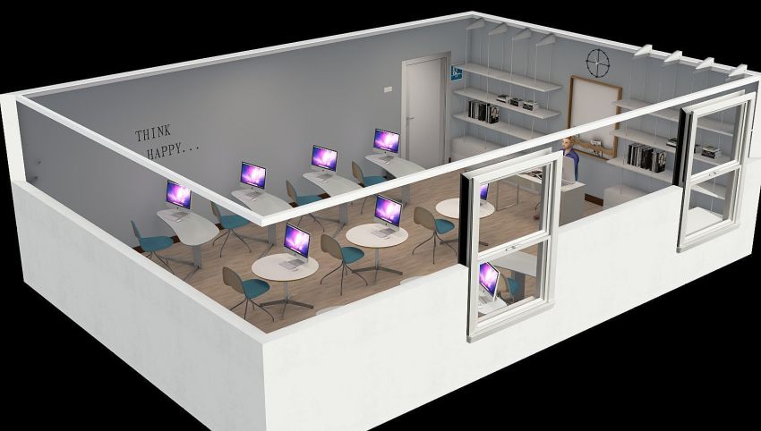 computer science office 3d design picture 49.76