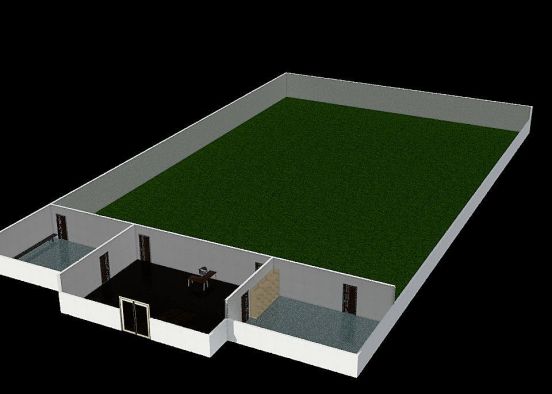 Football pitch Design Rendering