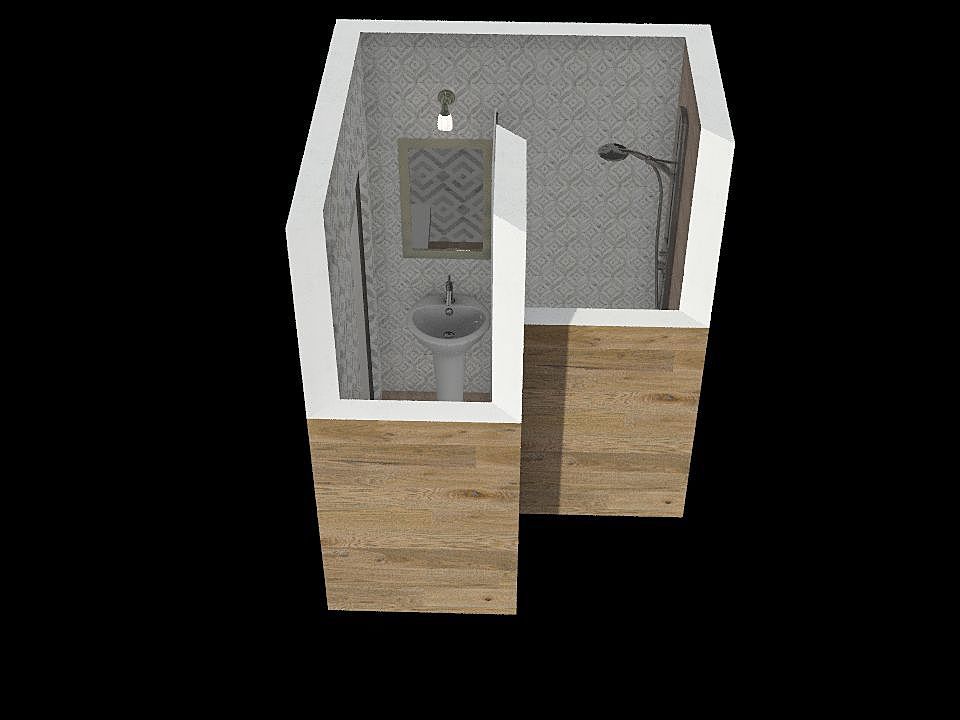 Paula łazienka 3d design renderings