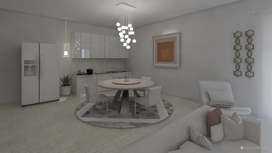 The lady's house 3d design renderings