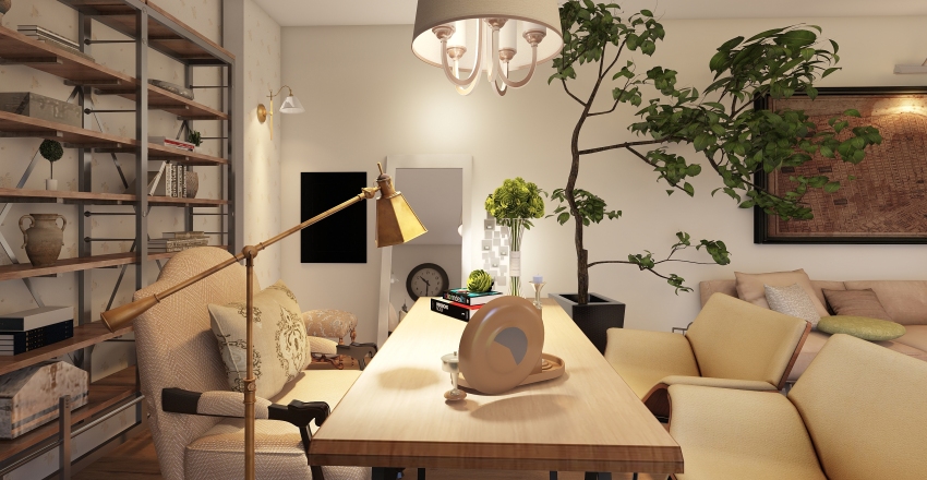 Traditional Memorabilia Beige EarthyTones WarmTones 3d design renderings