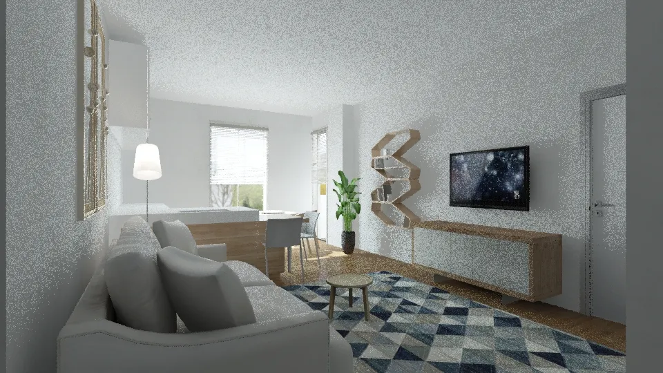 Appartamento 3 3d design renderings