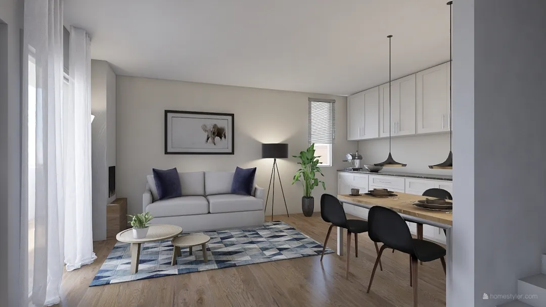 Appartamento 5 3d design renderings