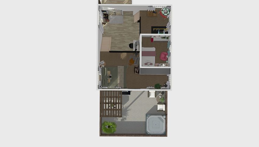 Tiny Loft Apartment 3d design picture 125.73