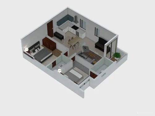2bhk west facing