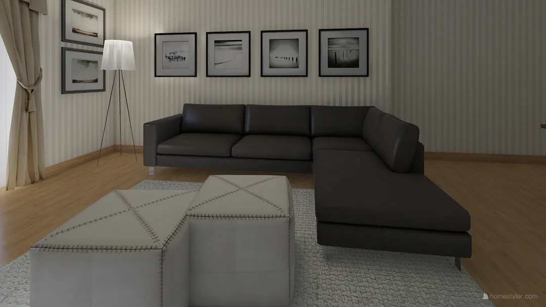Interior Sofa LV 3d design renderings