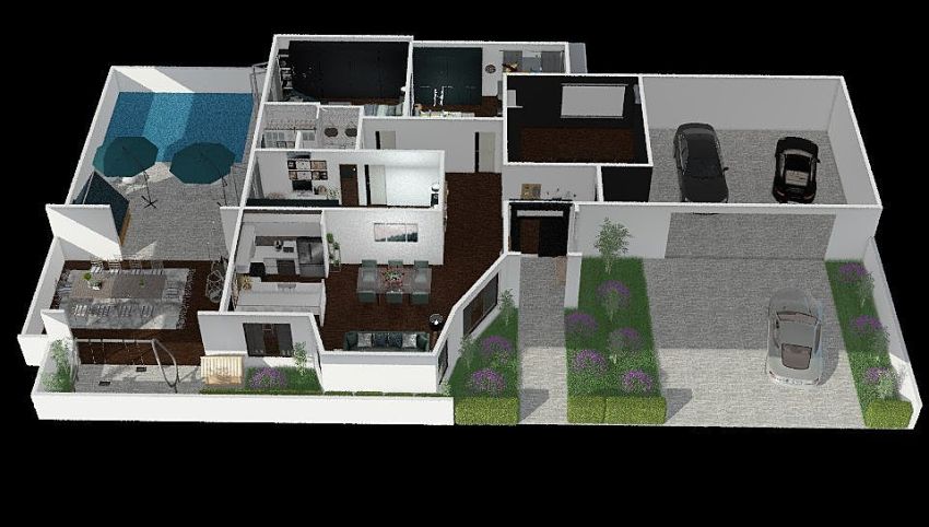 american house 3d design picture 543.5