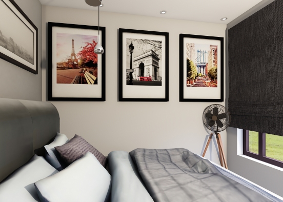 Master Bedroom - Yakir Design Rendering