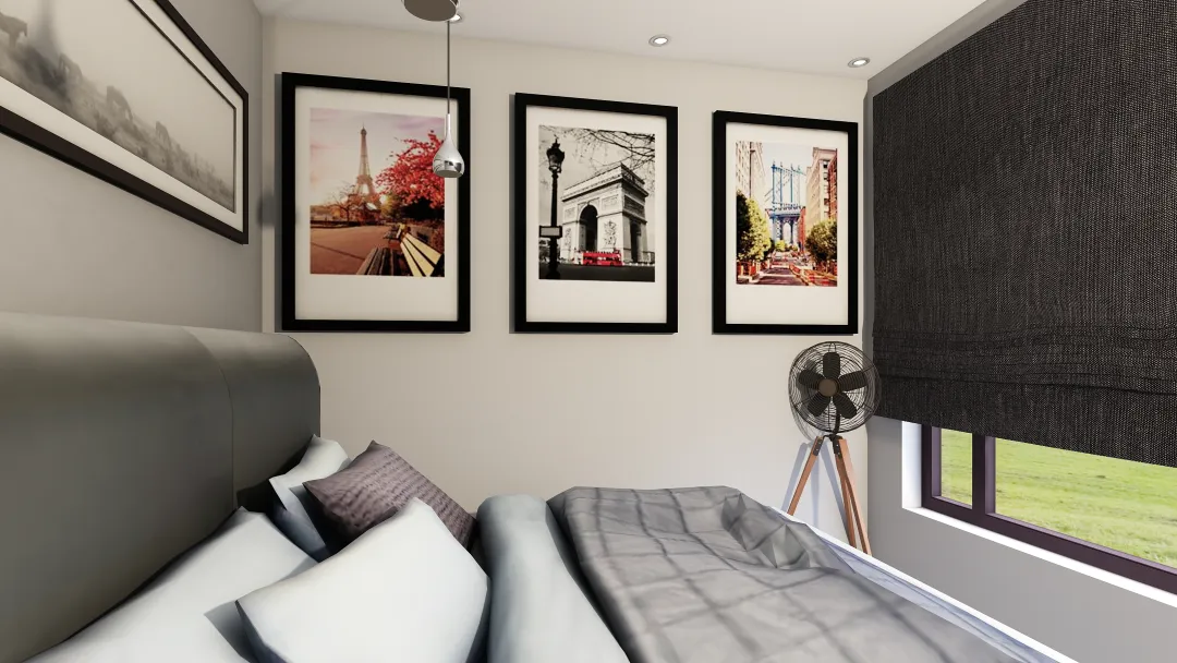 Master Bedroom - Yakir 3d design renderings