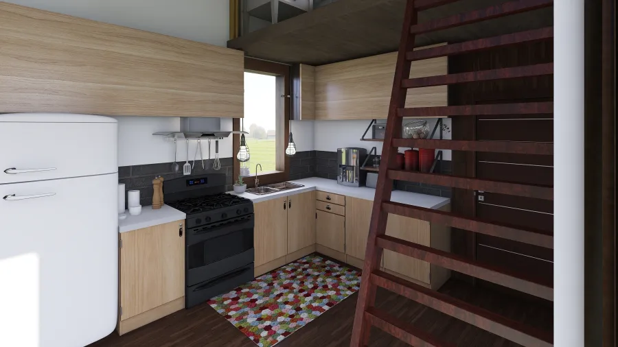Rustic Farmhouse WoodTones Unnamed space 3d design renderings