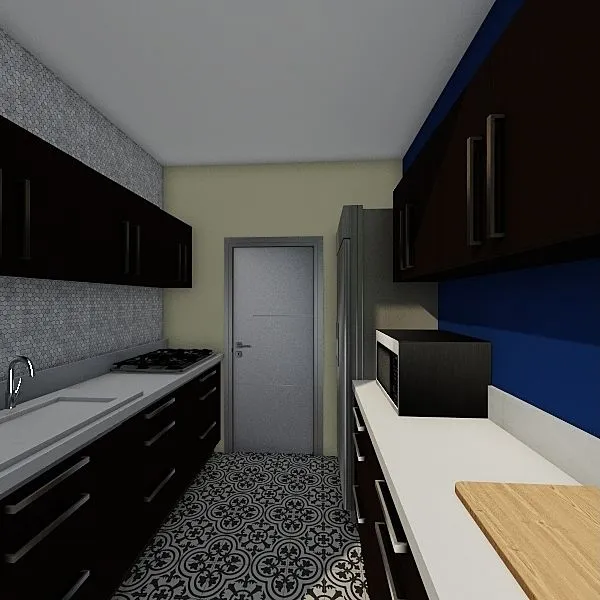 Melis kitchen (meli) 3d design renderings
