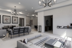 Modern Contemporary Villa Design Rendering