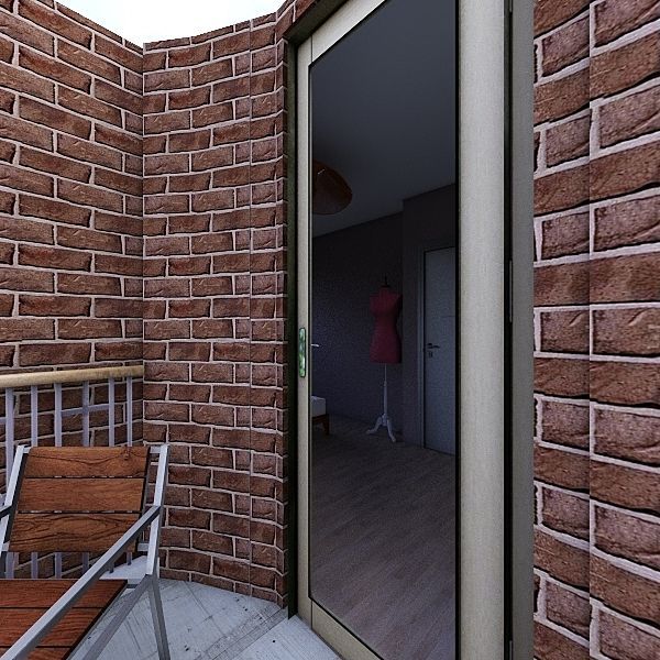 Balkon 3d design renderings