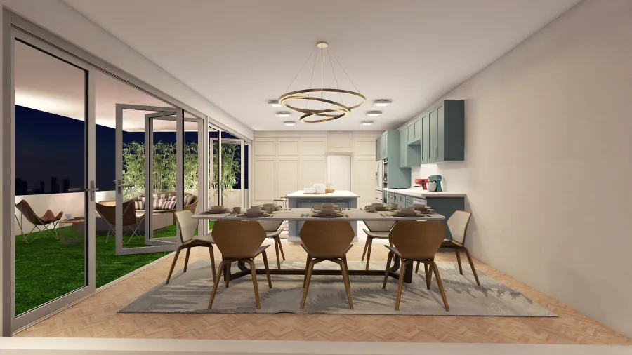 Modern Contemporary Beige Unnamed space 3d design renderings