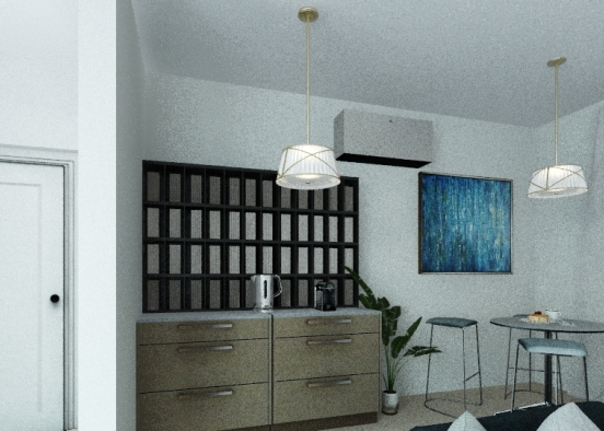 livingroom f1 Design Rendering