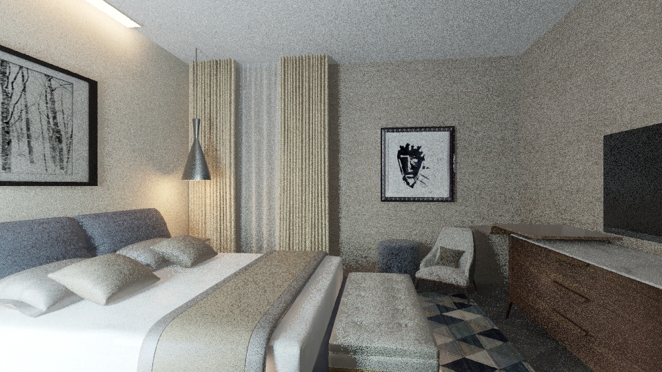 Master bedroom Sanabe 3d design renderings