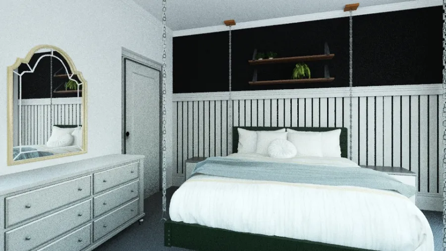 My Bedroom 3d design renderings