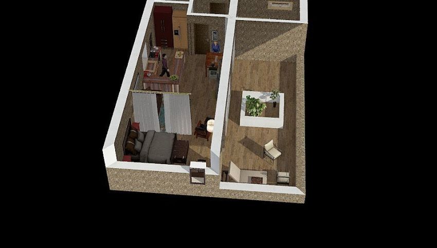 Stage 1 Small House 3d design picture 100.03