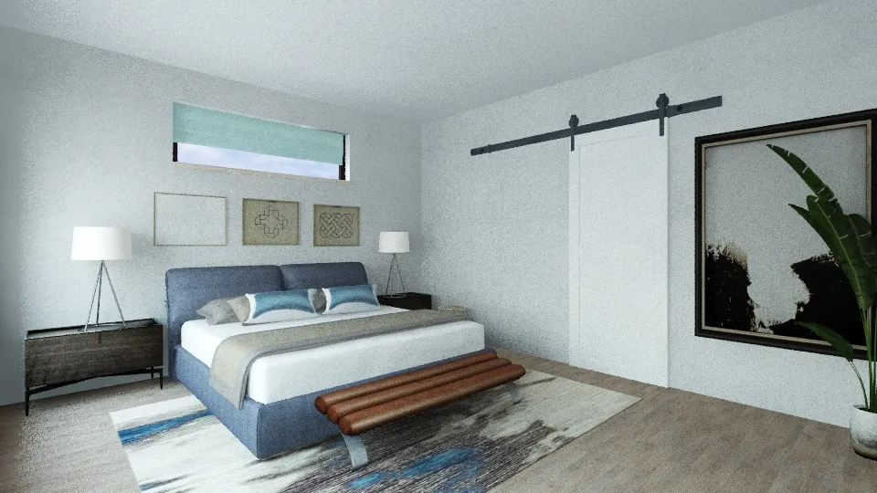 Cordell bedroom 3d design renderings