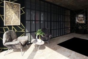 Luxury room  Design Rendering