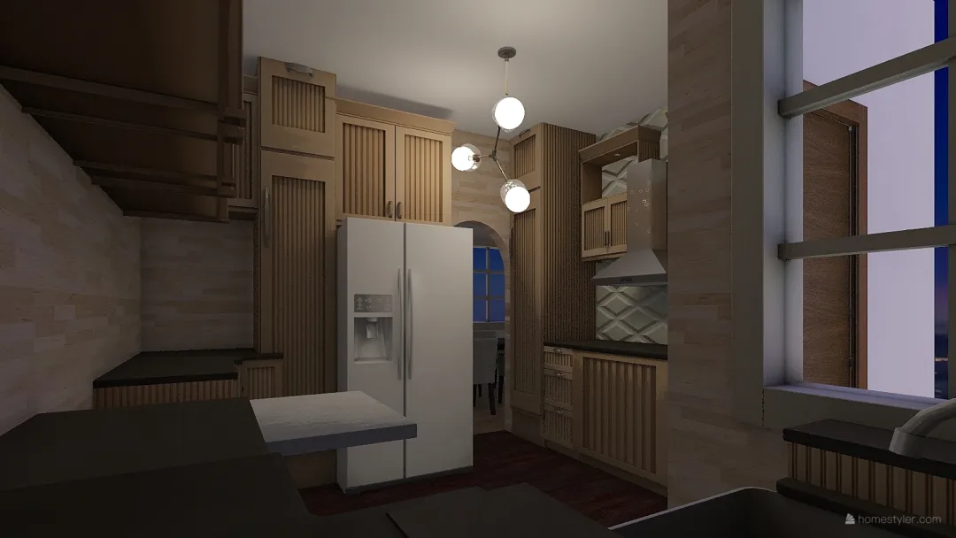 Kitchen - Charmaine 3d design renderings