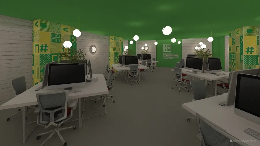Компьютерная аудиторя 3d design renderings