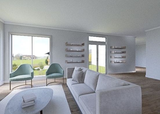 Luxury Starter Home Design Rendering