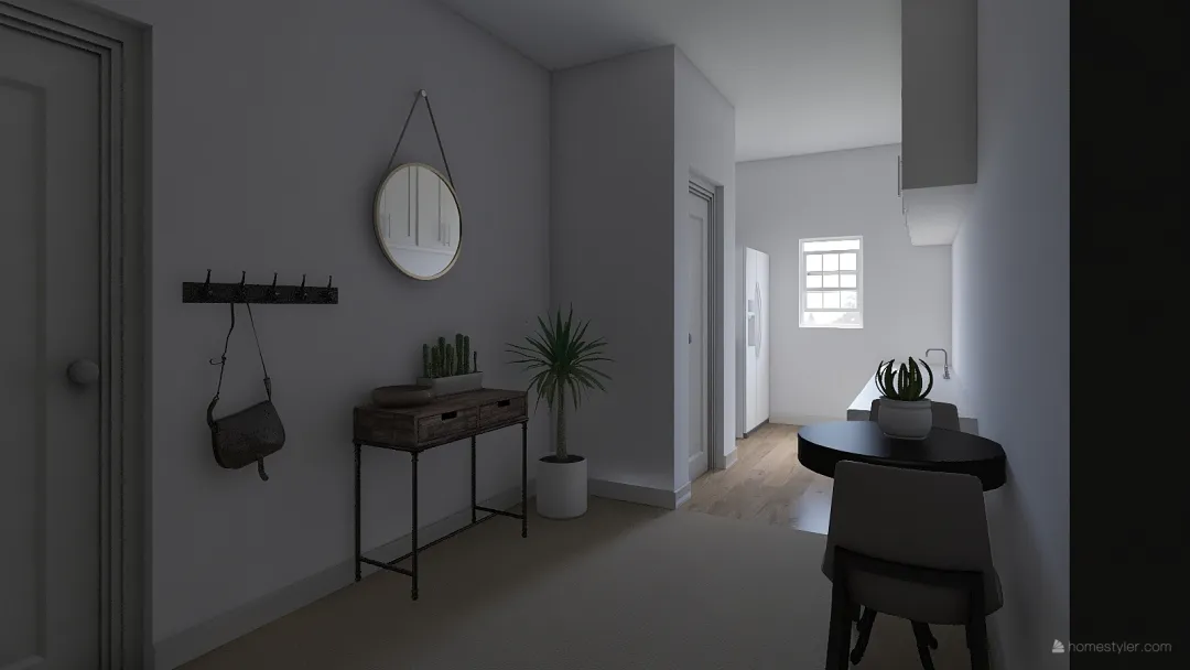 Karen's Apartment 3d design renderings