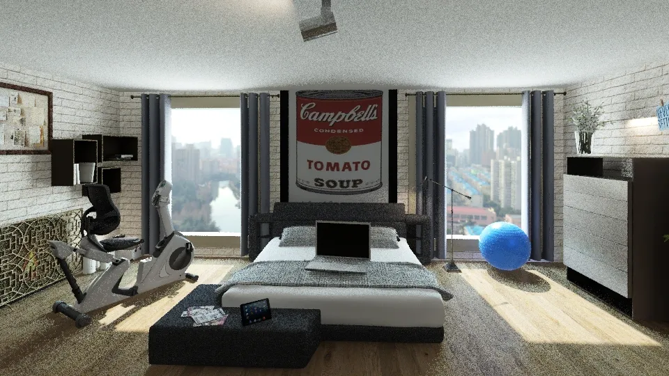 apartament for family 3d design renderings