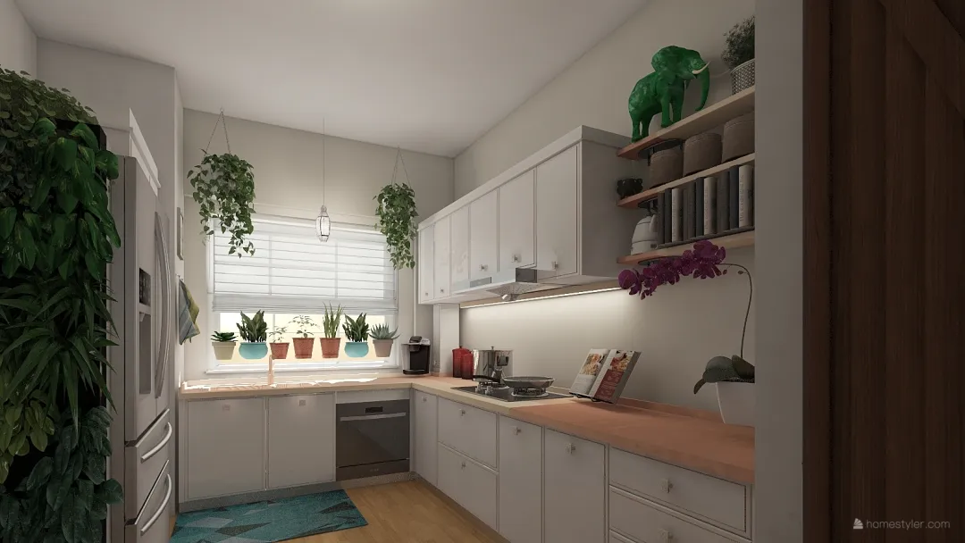 Plant Lover 3d design renderings