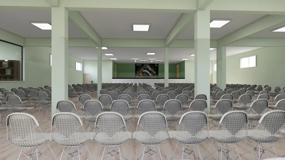Projeto igreja 3d design renderings