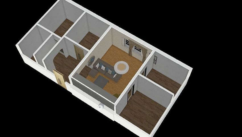 Apartment 37 3d design picture 74.52