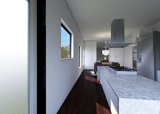 house kitchen living remodel 2 Design Rendering