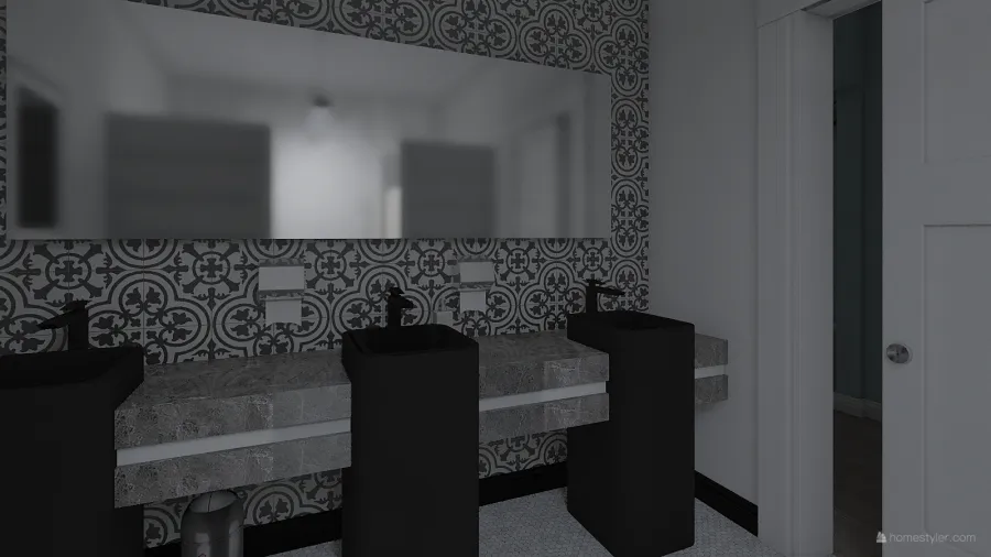 Male WC 3d design renderings