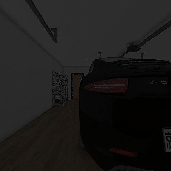 Garage/first floor 3d design renderings