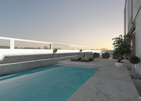 Luxury penthouse! Design Rendering