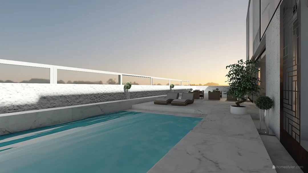 Luxury penthouse! 3d design renderings