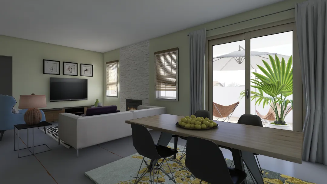 Andres House 3d design renderings