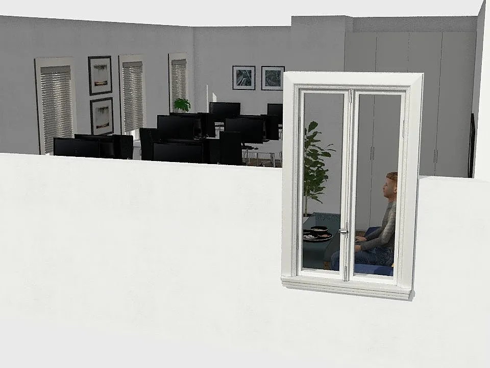 Biuro nr3 3d design renderings