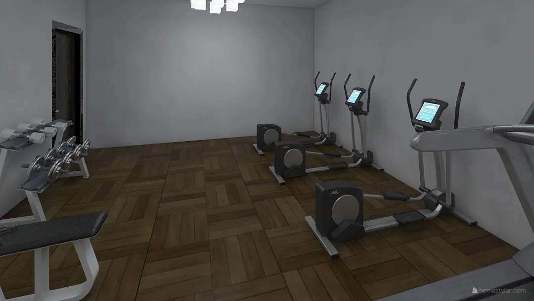 Gym1 3d design renderings