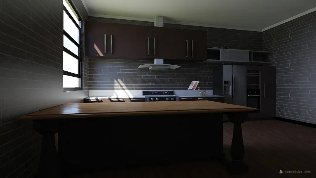 kitchen' 3d design renderings